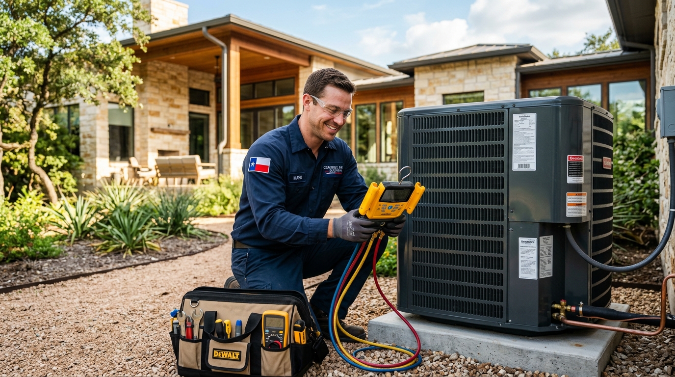 HVAC Texas FAQ Technician Diagnostics